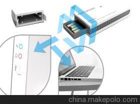 磊科 NW336 150M USB无线网卡 台式机与高清电视的无线连接解决方案